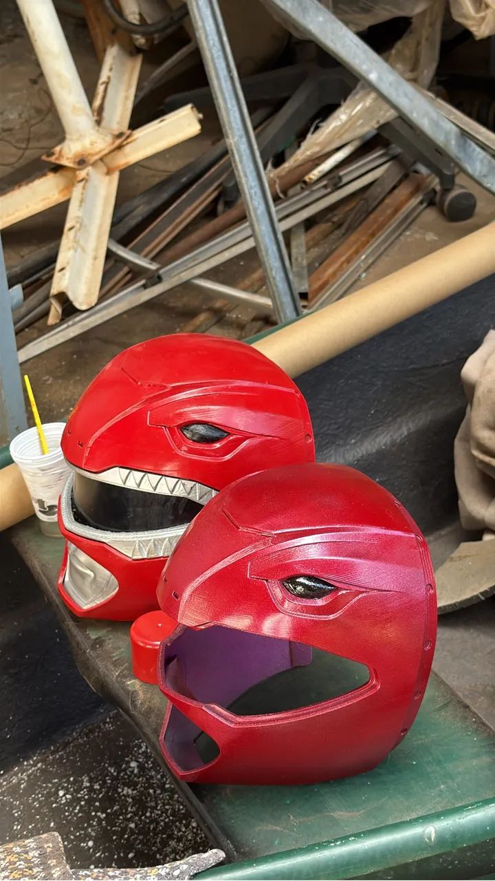 Capacete power ranger