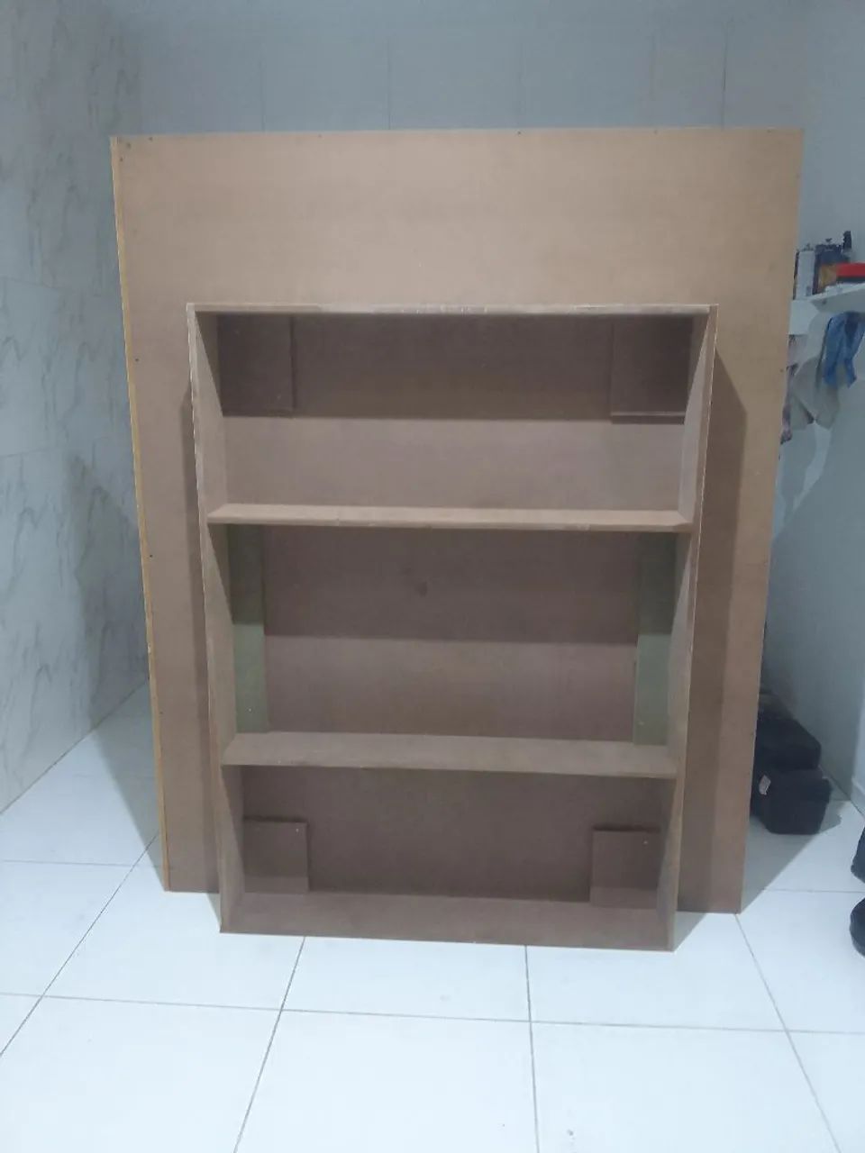 Base para colchão de casal madeira MDF - Foto 2