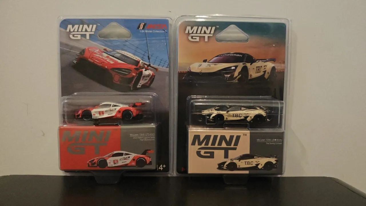 Mini gt McLaren 720s - Hobbies e coleções - Residencial Esplanada