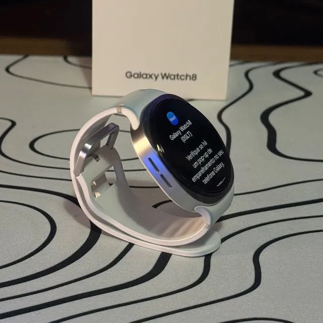 Samsung Galaxy Watch8 40mm | Bluetooth | Silver (Venda ou Troca) - Foto 3