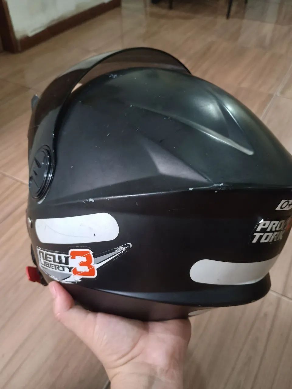Capacete protork para motocicleta  - Foto 5