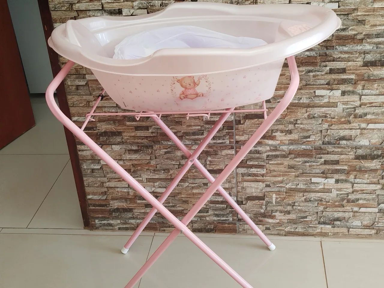 Banheira com suporte 