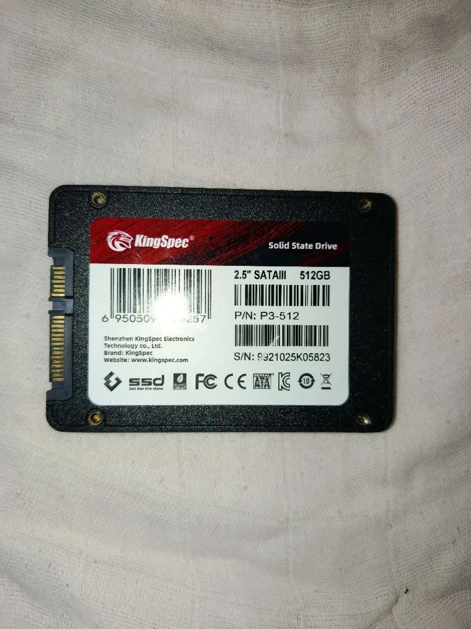SSD KINGSPEC 512GB