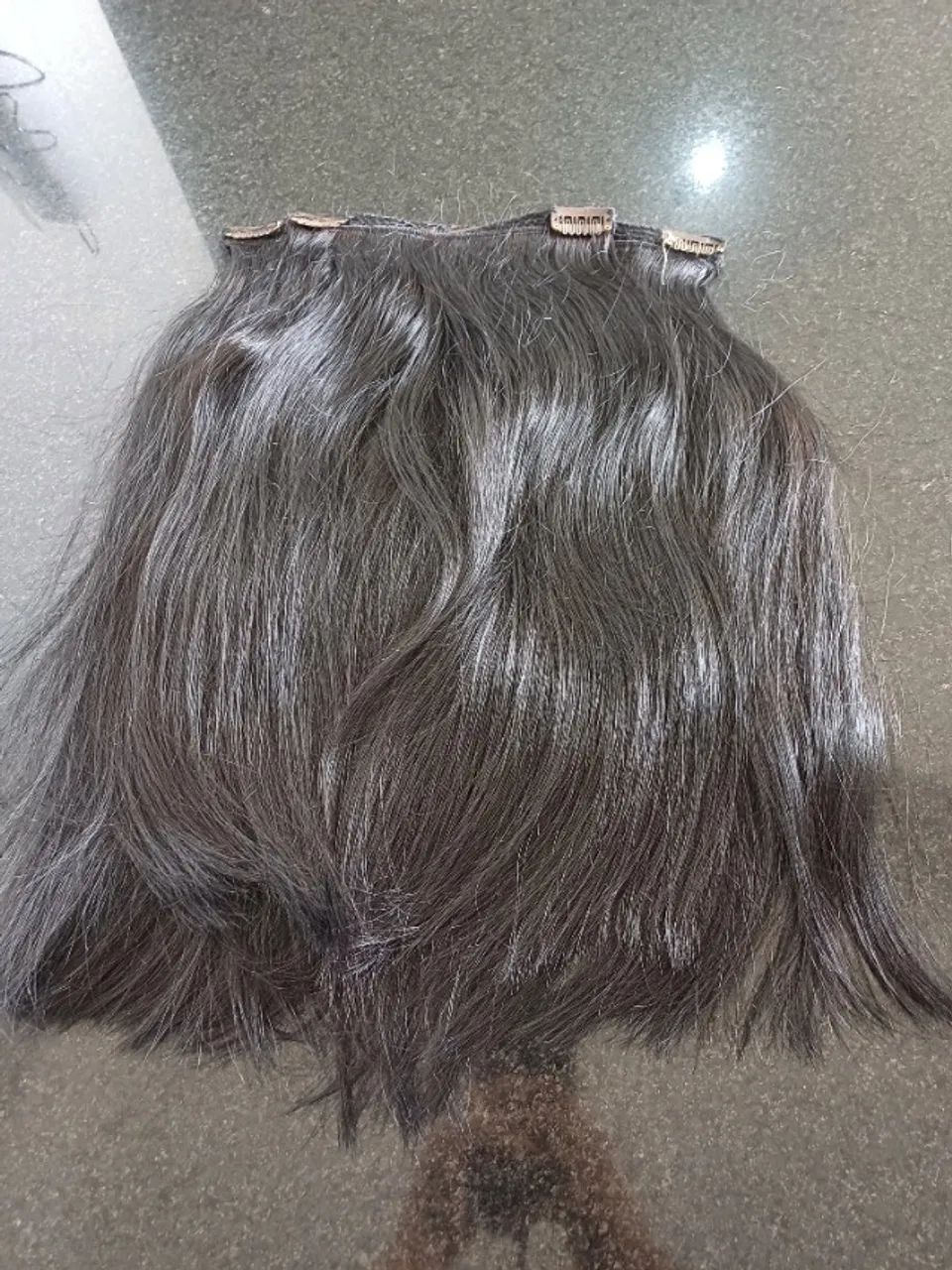 Cabelo humano 45 cm 100 gramas - Foto 2