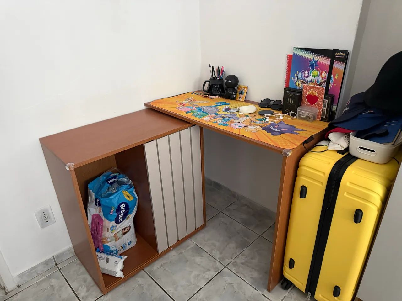 Escrivaninha modular com cadeira de escritório  - Foto 2