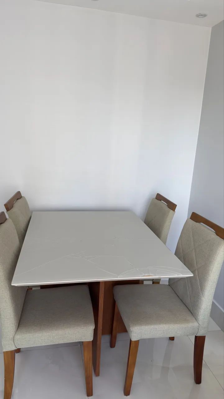 Mesa de jantar com 4 cadeiras  - Foto 4
