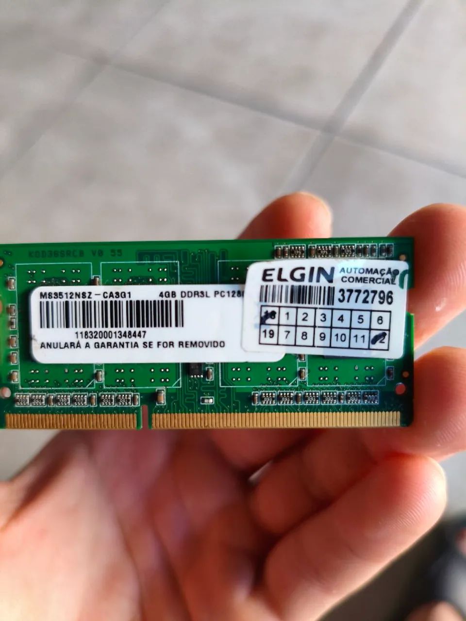 Vendo 3 memória ram de notebook ddr3 de 4 gb - Foto 3