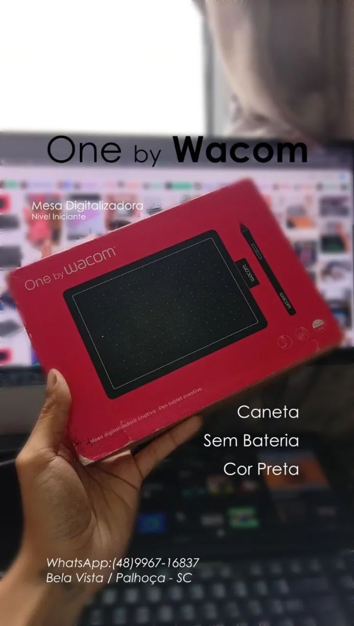 Mesa Digitalizadora OneByWacom, Perfeita para Desenho e Design!