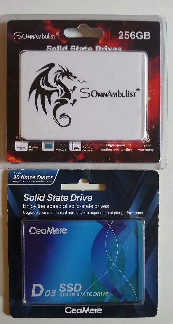 SSD 256 GB SATA 3 