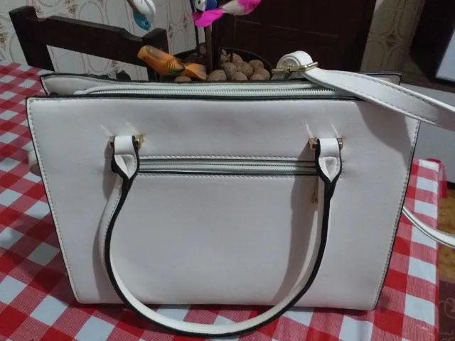 BOLSA DE COURO MARCA BELLA PAULLA - Foto 3
