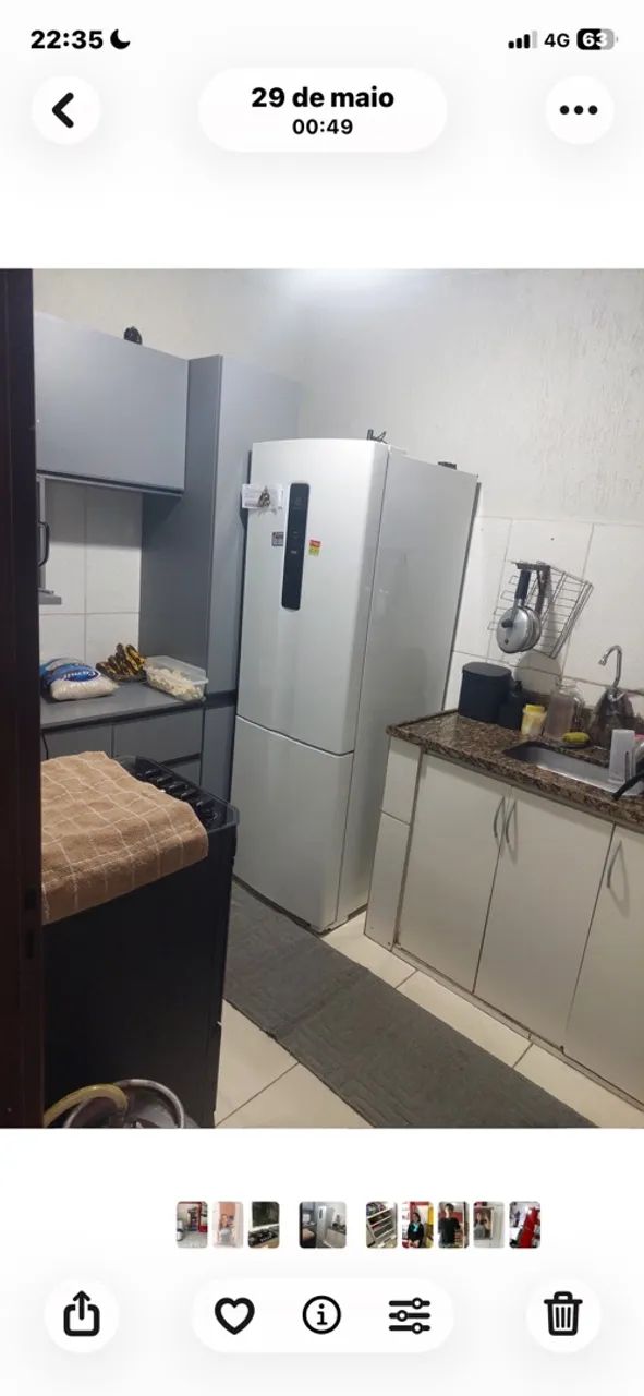 Geladeira Electrolux inverter 