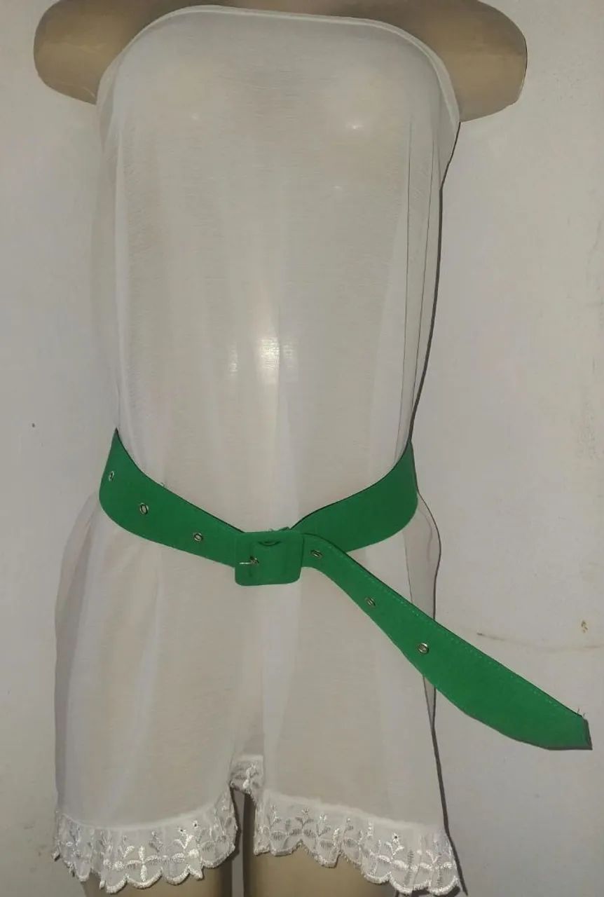 CINTOS FEMININOS COM 105 cm de comprimento e 5 cm de largura - VÁRIAS CORES  - Foto 2