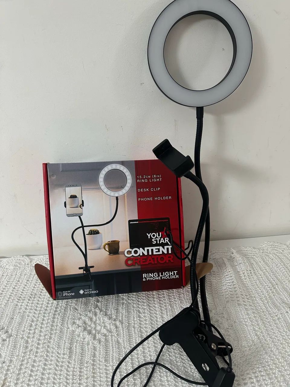 Ring Light 6? + Suporte para Celular ? - Foto 2