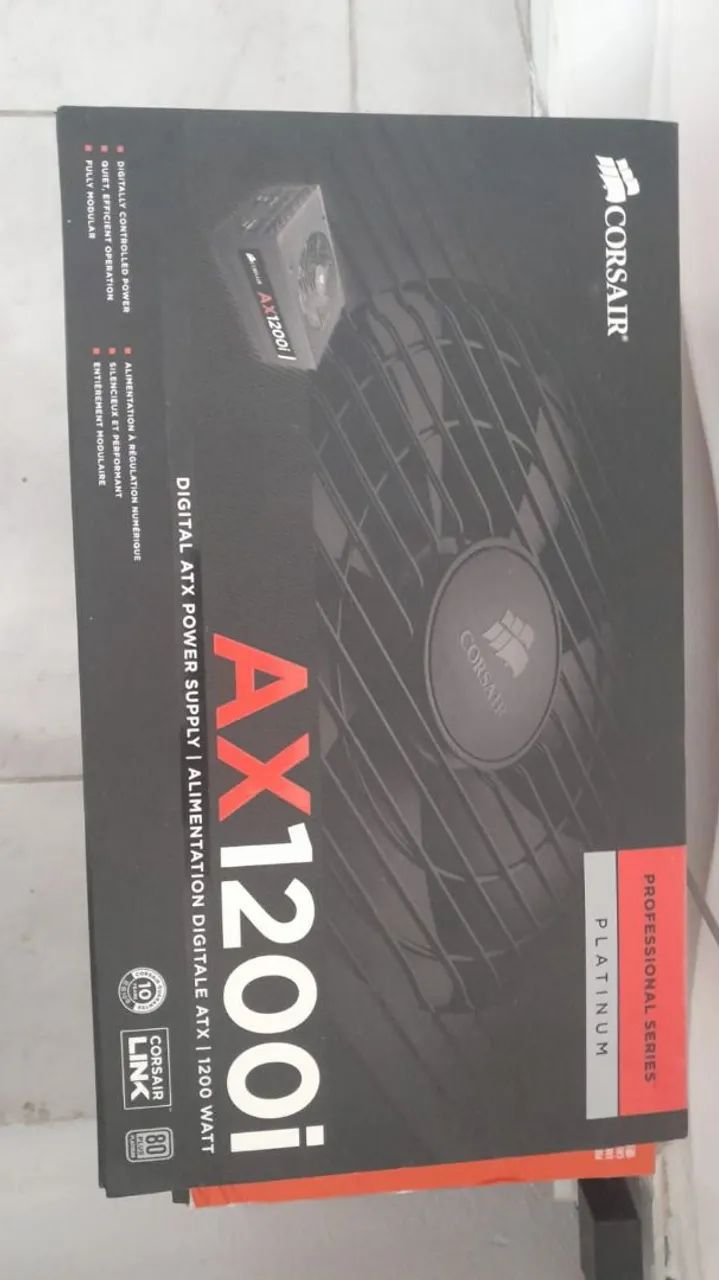 Fonte corssair ax1200i