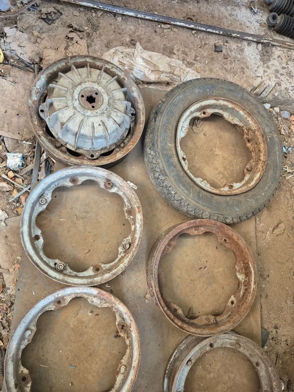 Vendo rodas de lambreta antiga  - Foto 2
