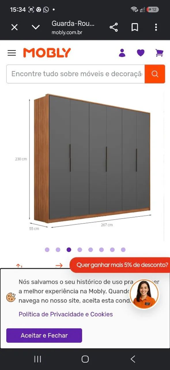 Guarda Roupa casal - Foto 2