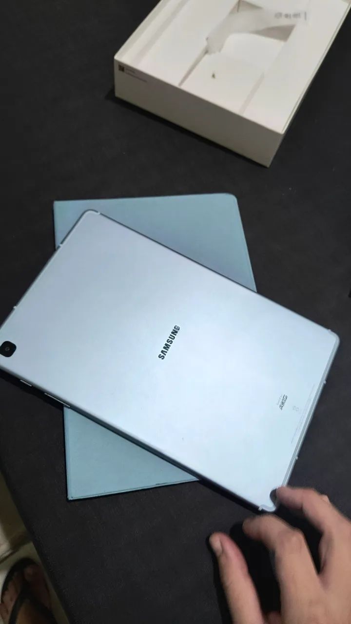 Galaxy tab s6 Lite 128gb com capa e s-pen - Foto 5