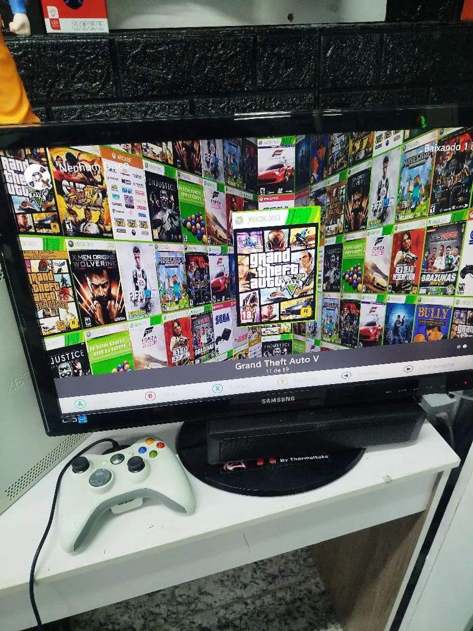 Xbox 360 RGH com Kinect e jogos no HD  - Foto 2