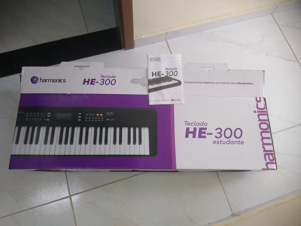 Teclado Eletrônico HE - 300 Harmonics - Foto 4