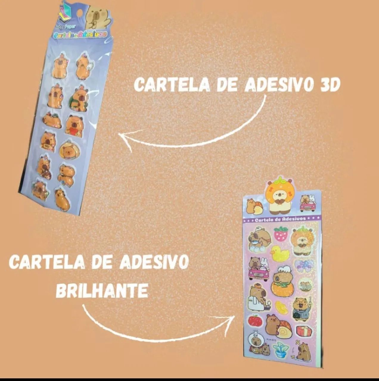 Kit papelaria capivara - Volta as aulas - Foto 3