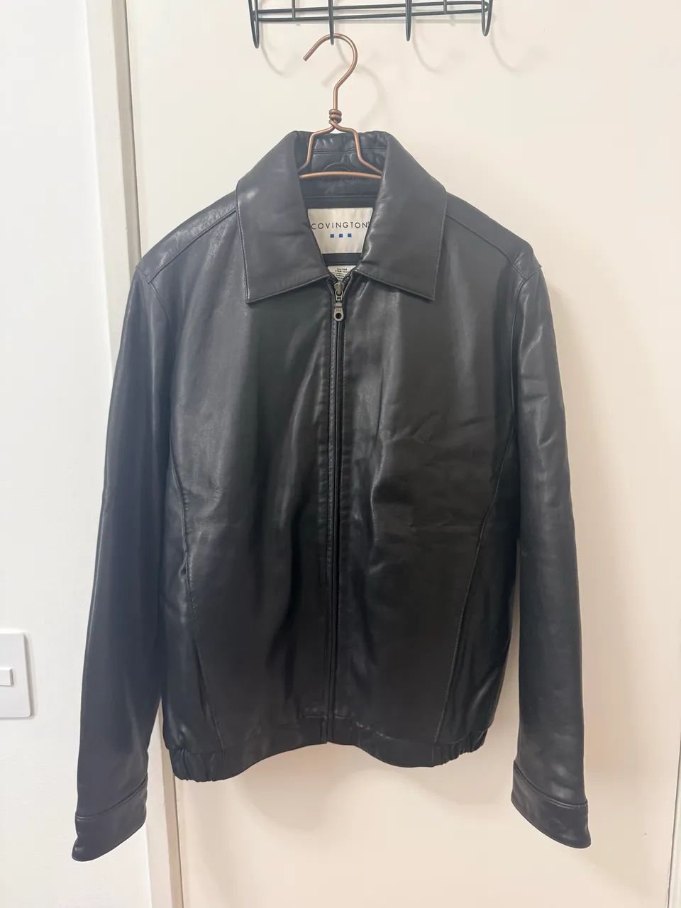 Jaqueta couro masculina 