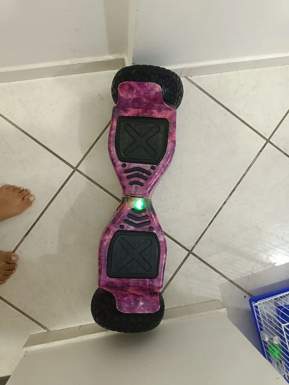 Hoverbord semi-novo 10 polegadas  - Foto 4