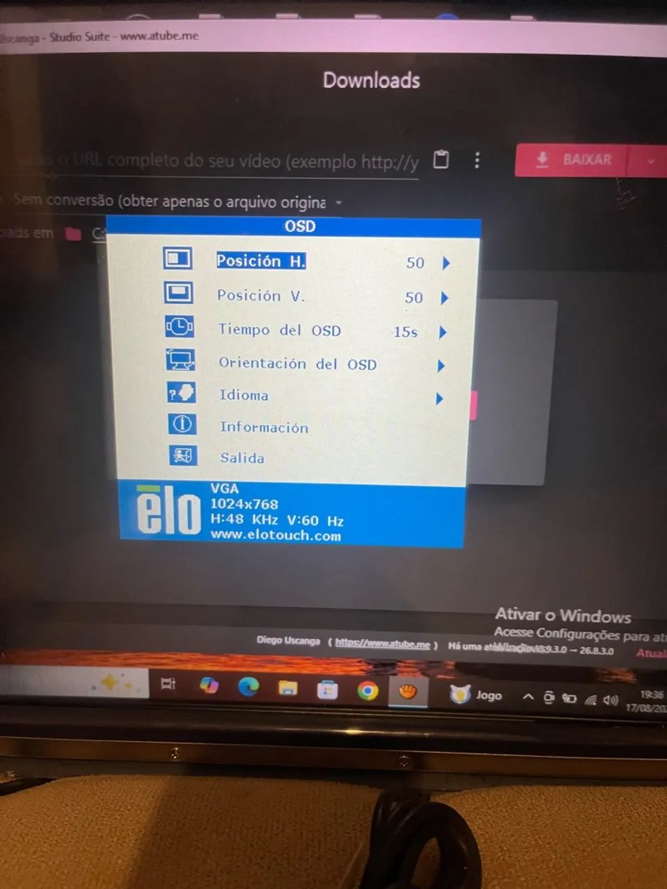 Monitor touch Elo LCD  - Foto 5
