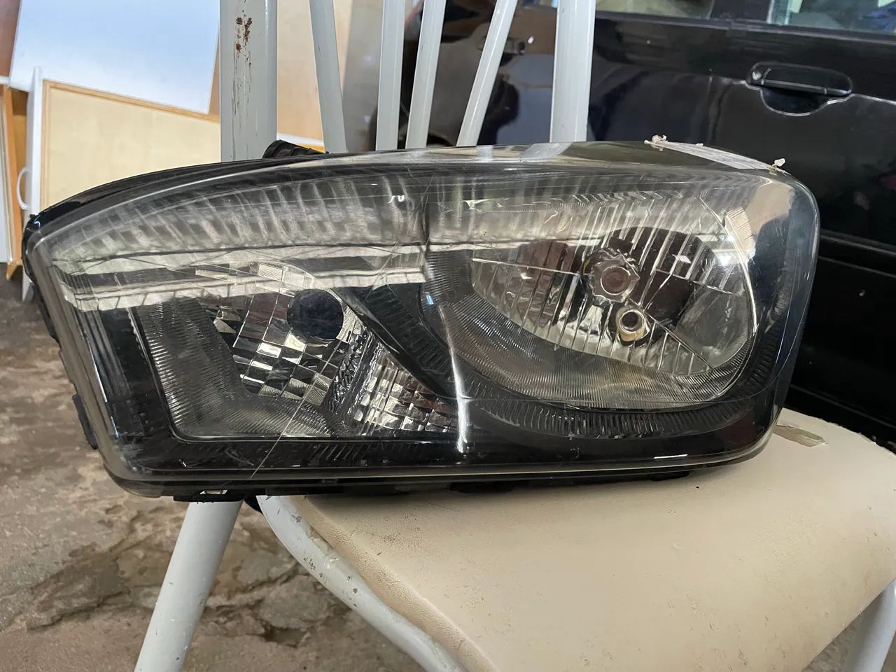 Farol HB20 Máscara Negra ARTEB Original (Sem Lâmpadas) - Foto 2