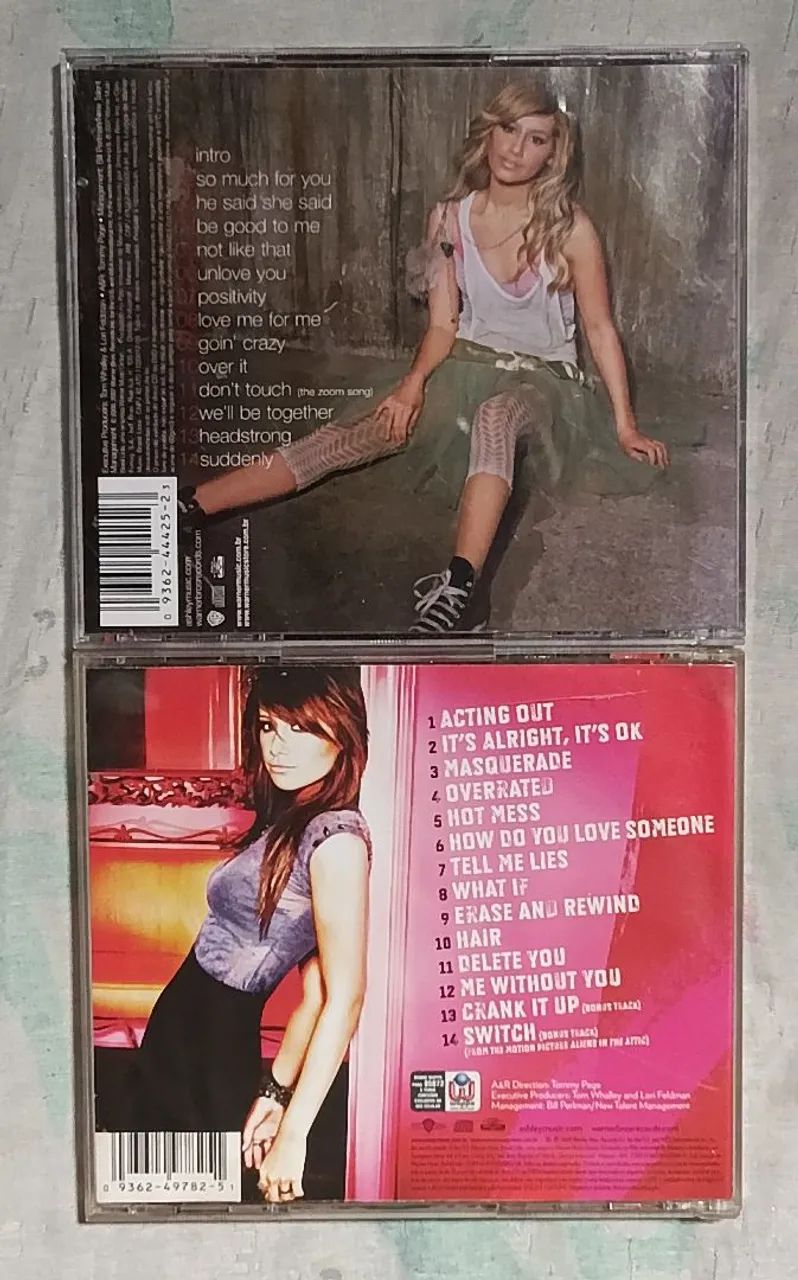CDs Ashley Tisdale - Headstrong e Guilty Pleasure - Foto 2