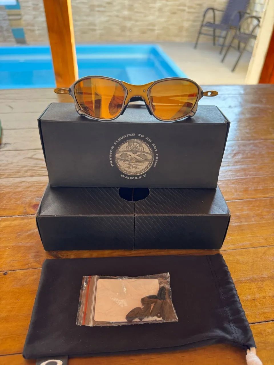 Oakley Juliet Double X 24K Original - Acessórios - Real Parque 