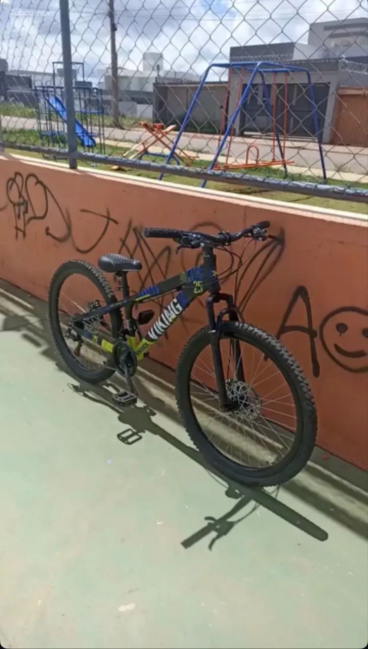 Bicicleta viking semi nova  - Foto 4