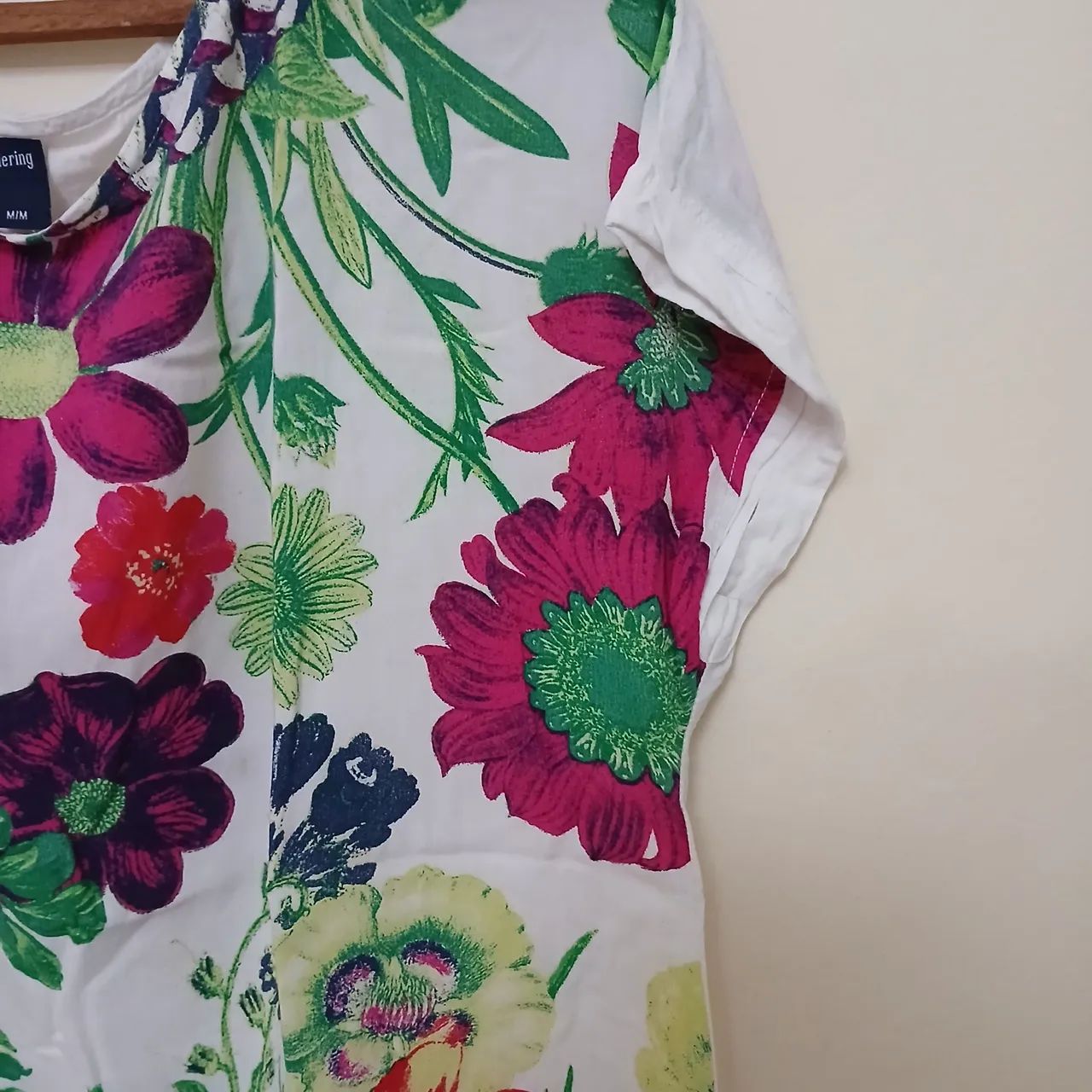Blusa florida manga japonesa  - Foto 3