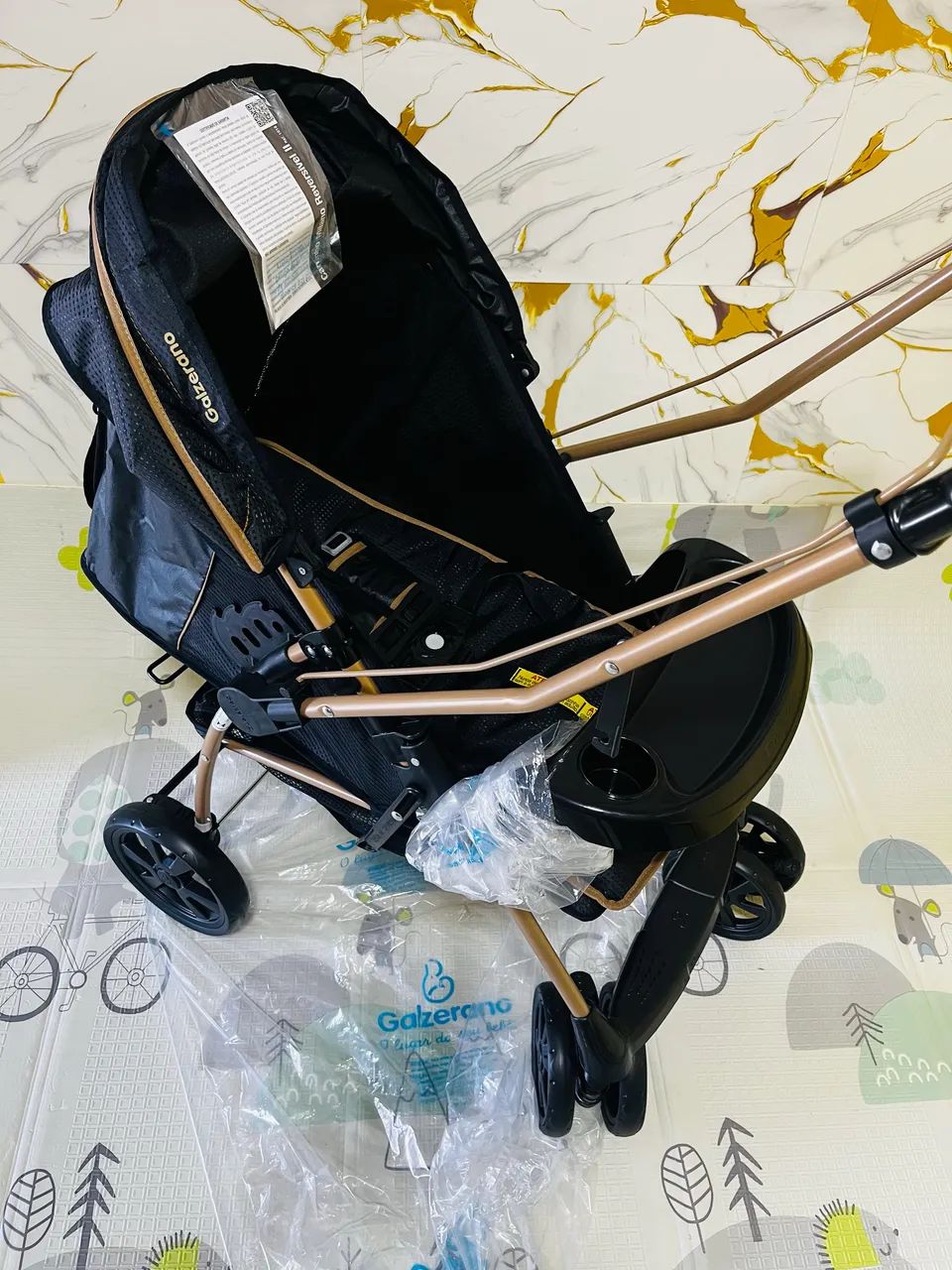 Carrinho de bebê 3 Gold NOVO, lacrado - Foto 4