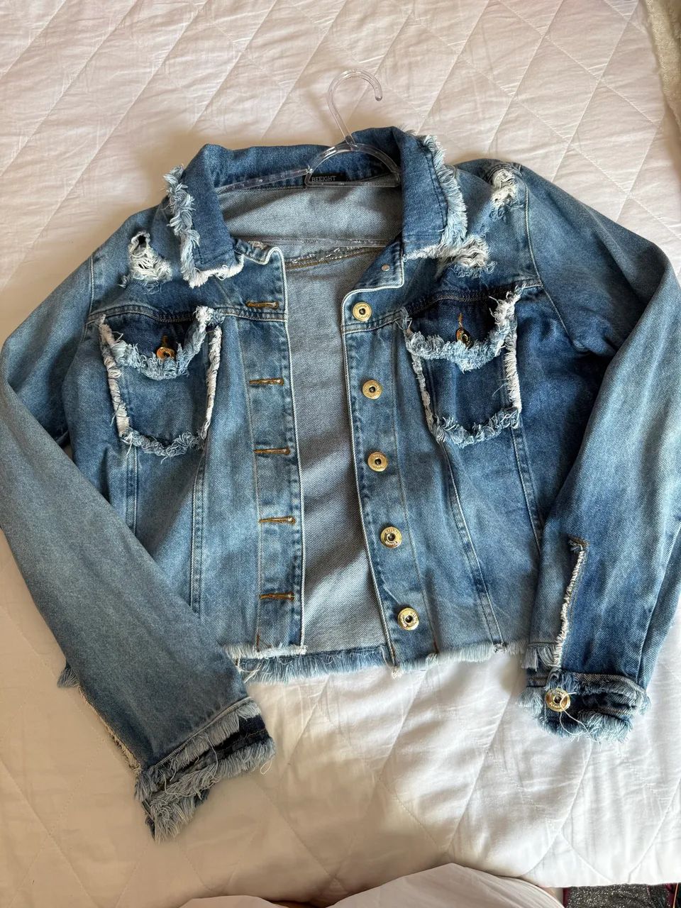 Jaqueta jeans azul