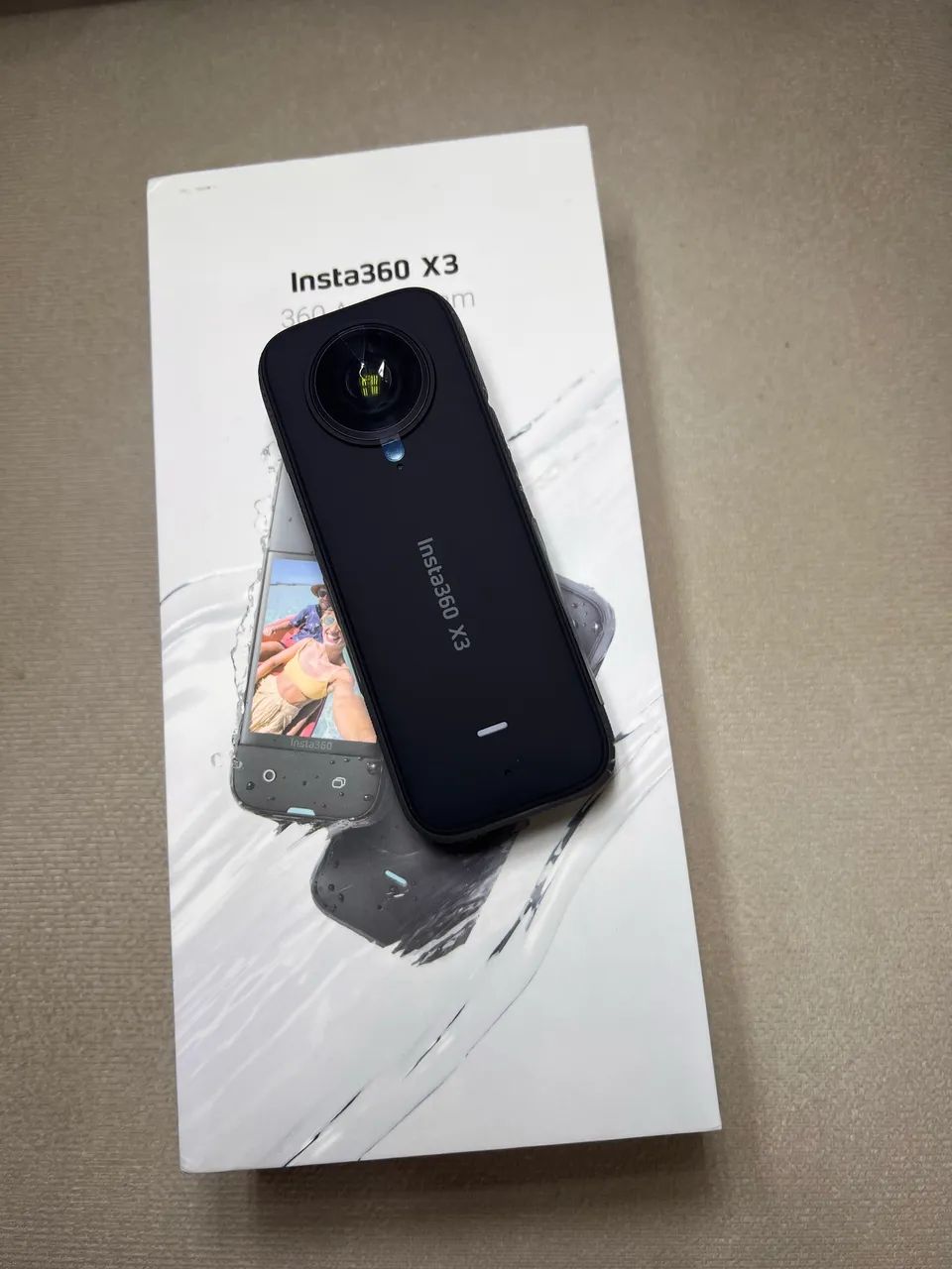 Câmera de ação 5.7K Insta360 X3 nova - Foto 5