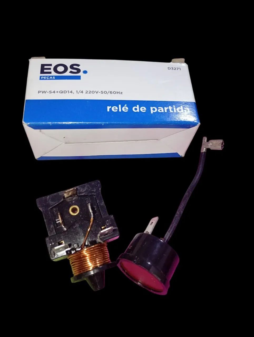 Relé de partida de geladeira  - Foto 2