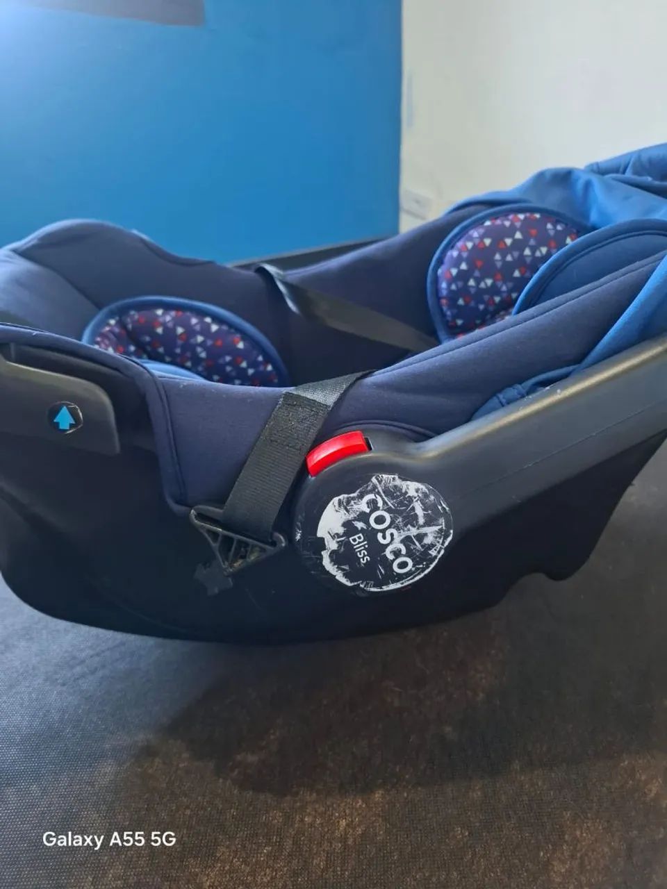 Bebê Conforto Cosco Bliss Azul - Foto 3