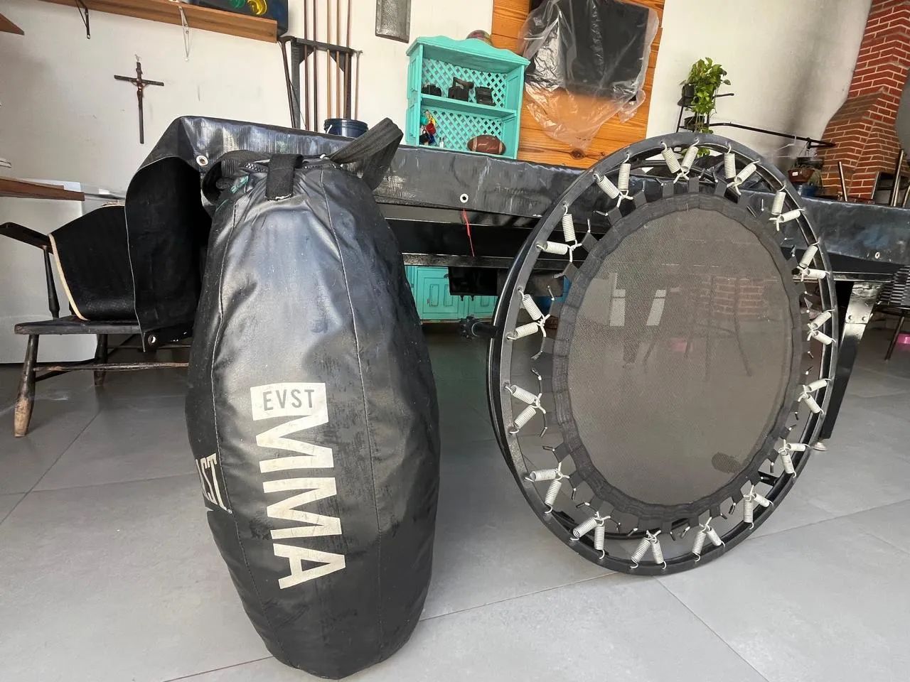 Saco pancada e Jump profissional 