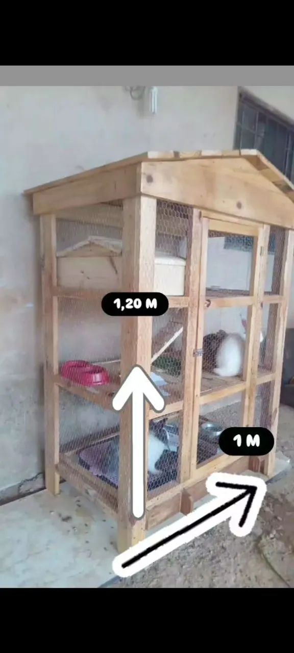 Viveiro para coelhos e etc. 