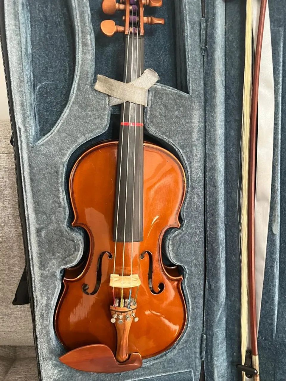 Violino 3/4 Eagle com estojo de luxo - Foto 4