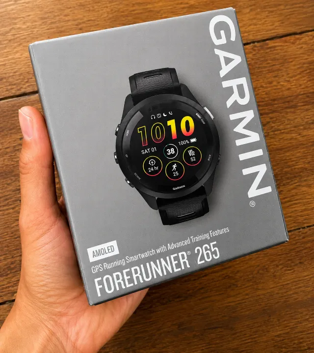 Smartwatch Garmin Forerunner 265 - Novo Garantia - Smartwatches