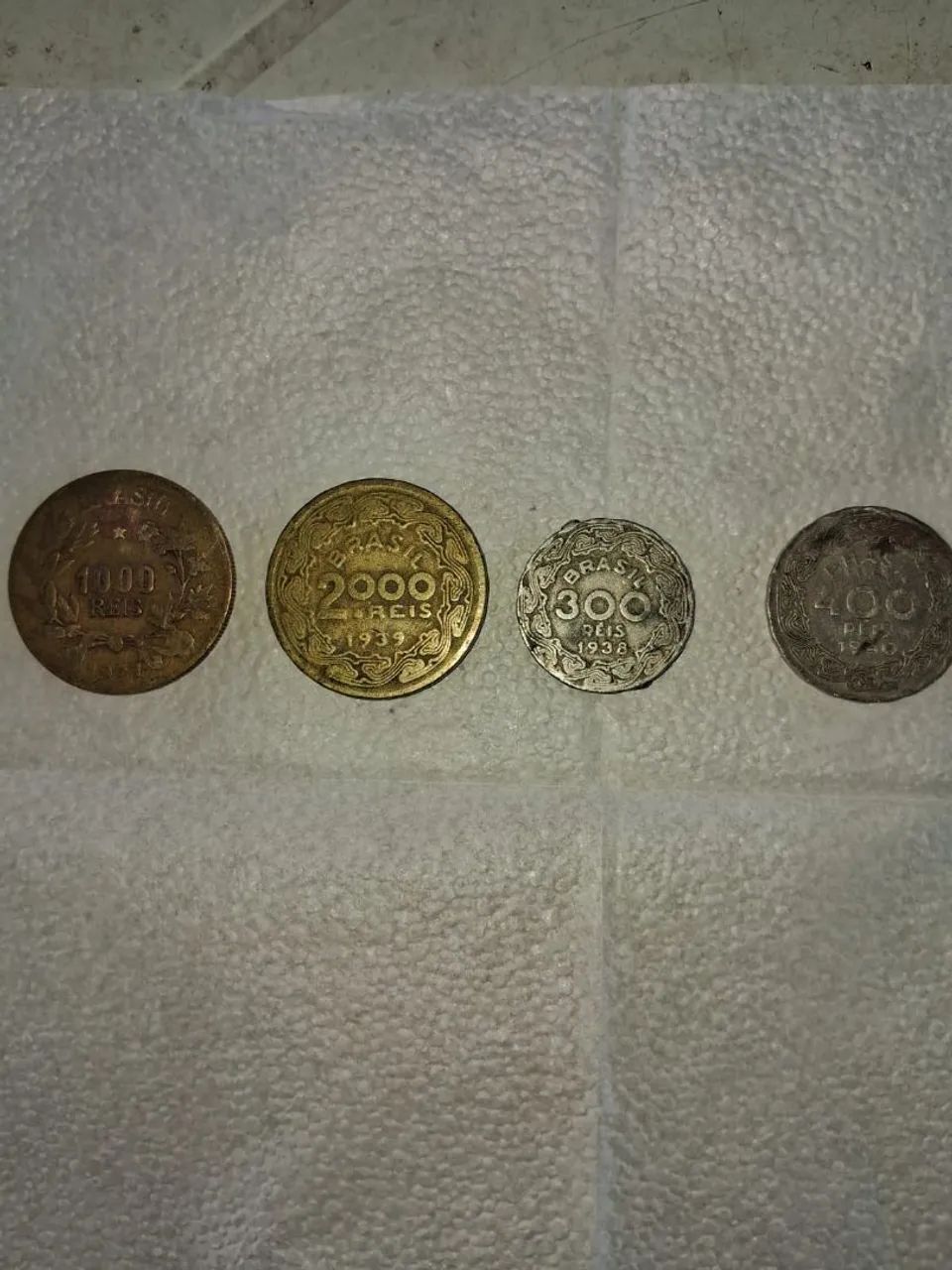 MOEDAS ANTIGAS REIS 