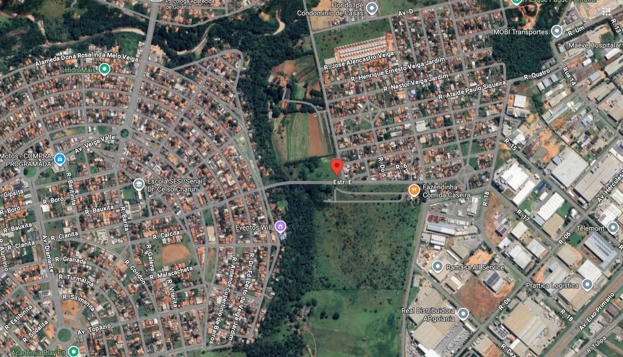 Área à venda com 23.839 m² na Estrada E próximo ao Polo Empresarial de Goiás