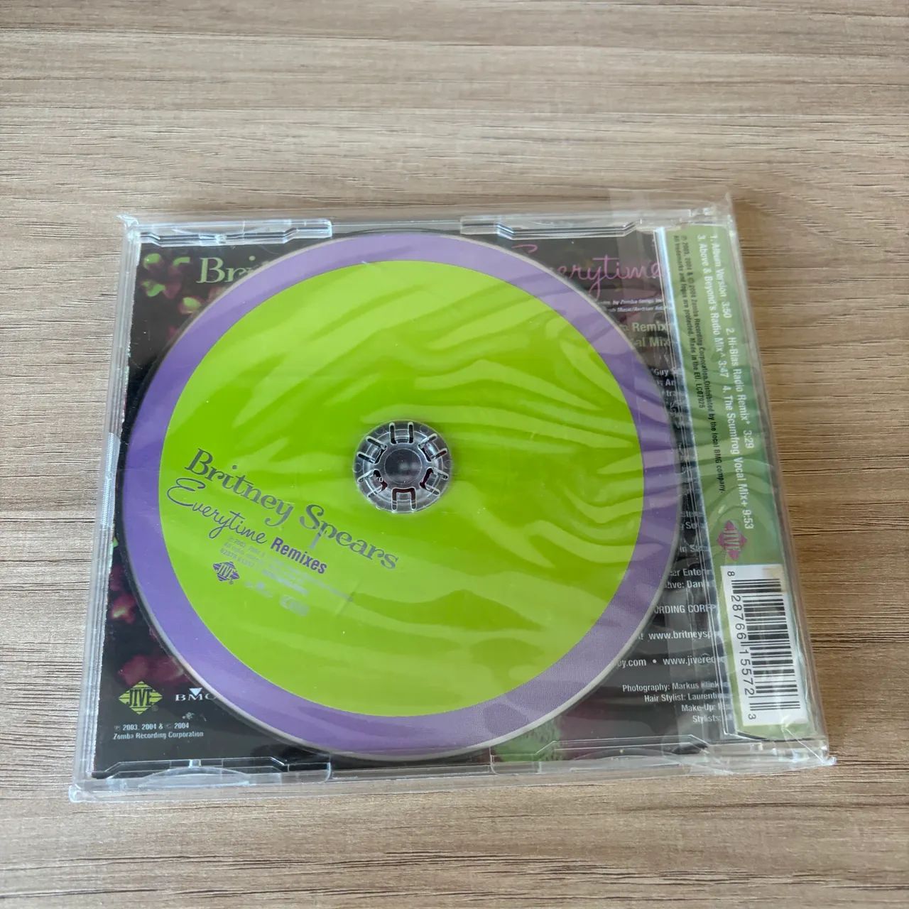 CD Single Britney Spears - Everytime (Remixes) - Foto 2
