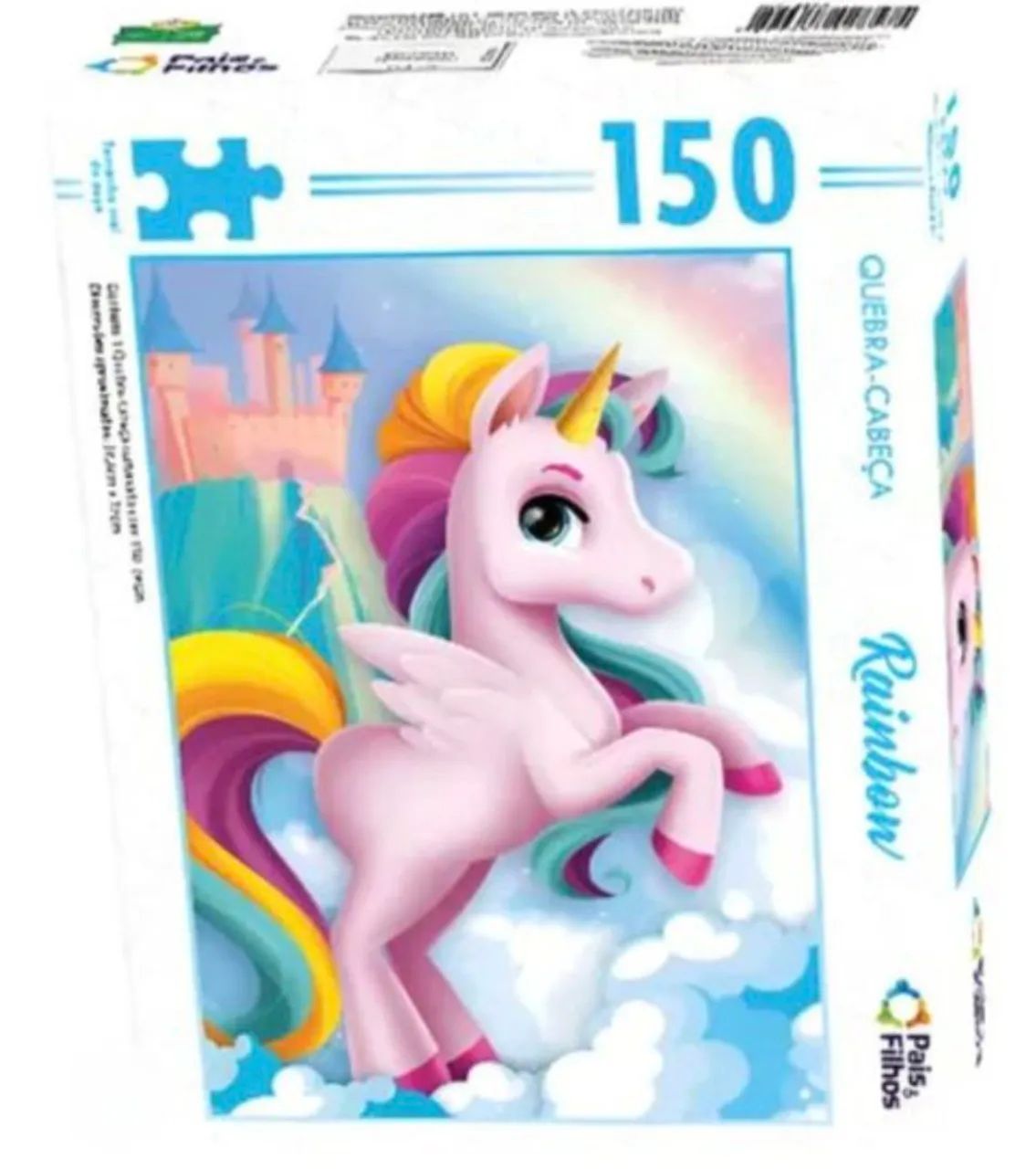 Quebra-cabeça Do Poney Rainbow 150 Peças - Foto 2