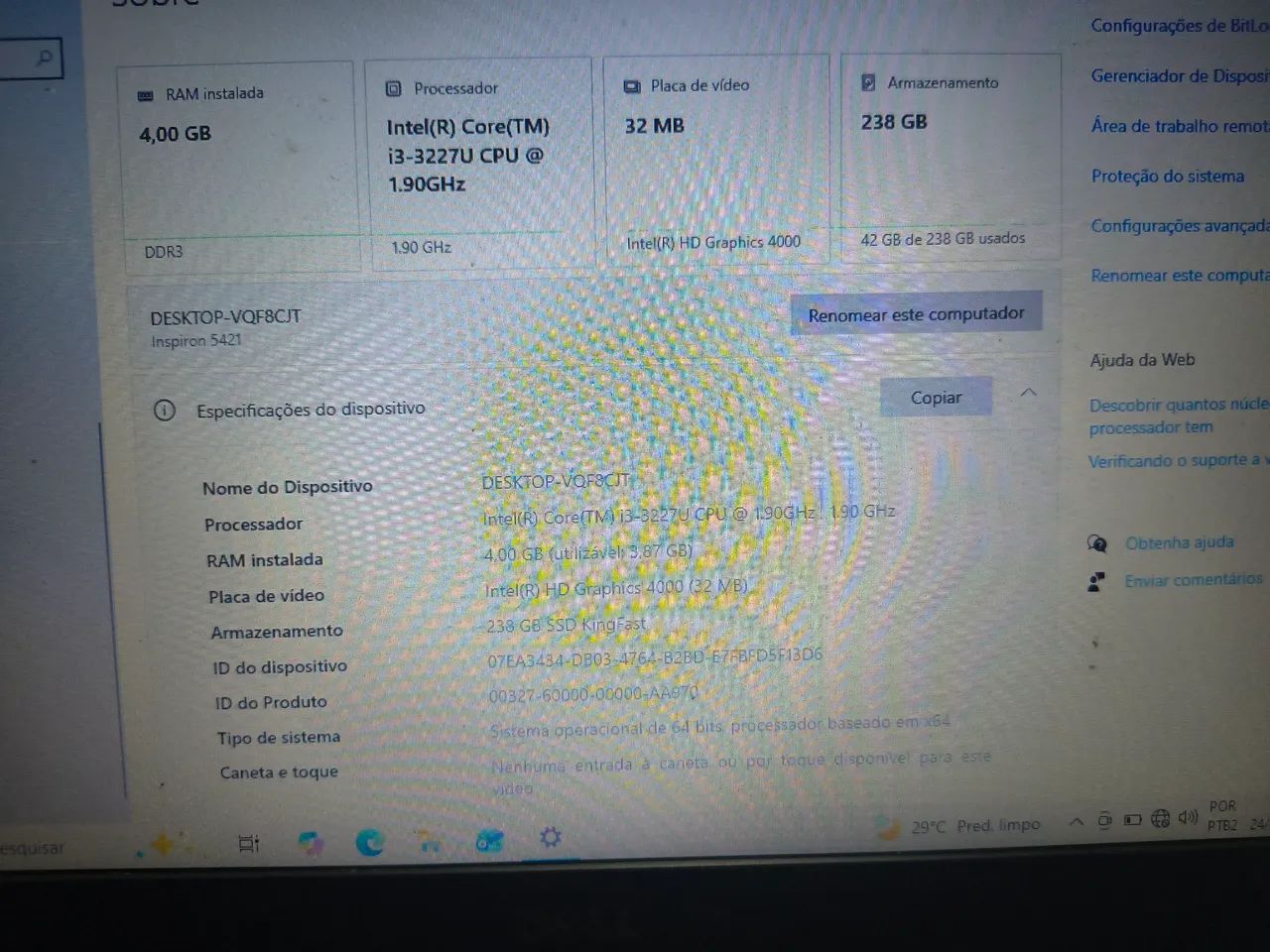 Notebook Dell i3  - Foto 5