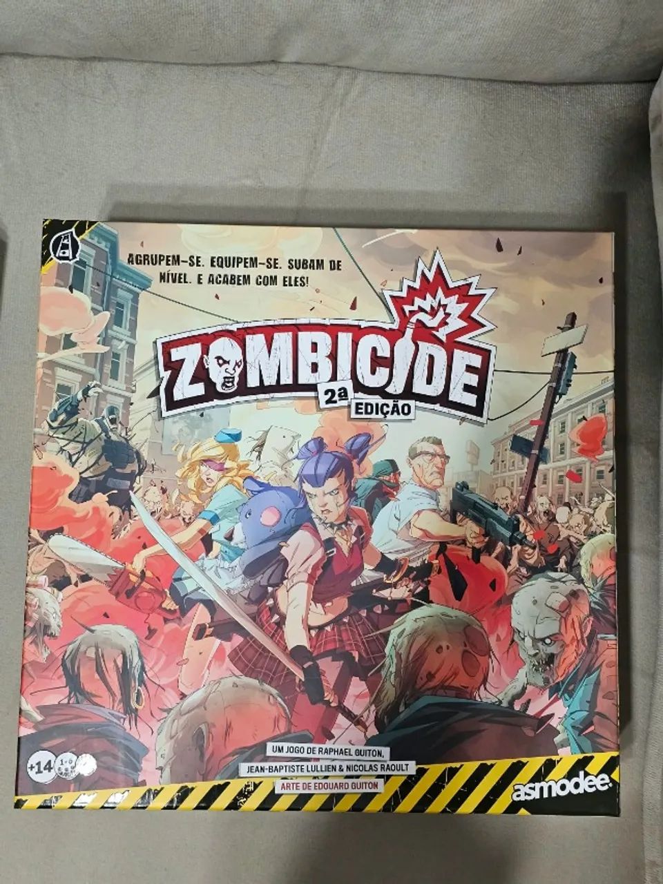 Zombicide 2a Edição + Sleeves + Insert 3d
