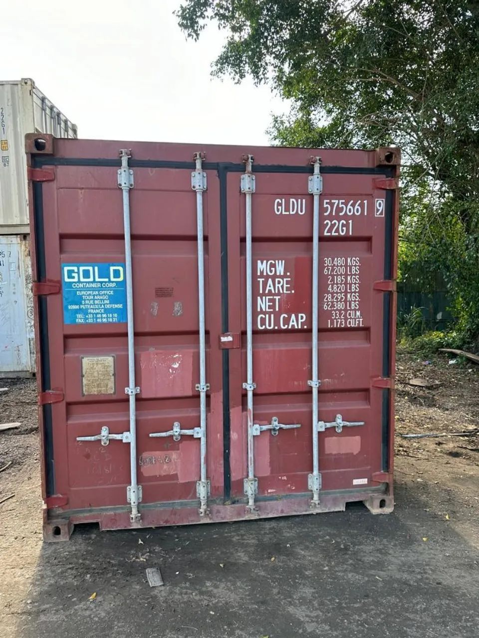 Container marítimo usado  - Foto 3