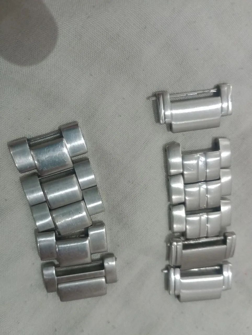 Elos da pulseira de aço relógio orient Poseidon 