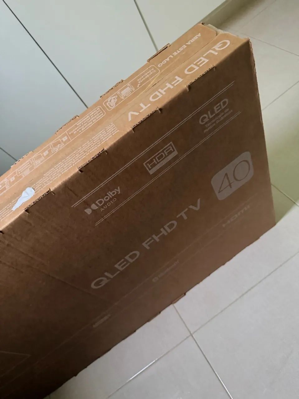 TV TCL 40? AINDA NA CAIXA COM NF 